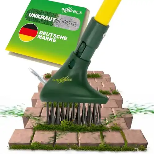 Fugenbürste Gardi Rex Gardi 21122 Rex grün gelb Unkrautbürste