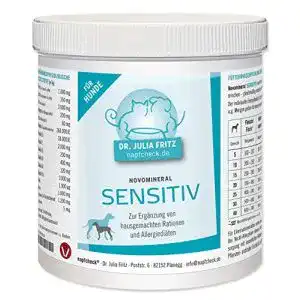 Hunde-Vitamine napfcheck Novomineral Sensitiv, 500 g