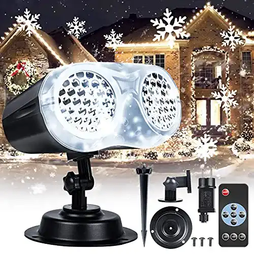 Schneeflocken-Projektor MIU COLOR LED Projektor Lampe