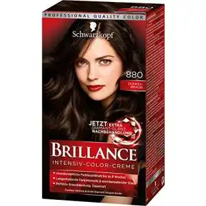 Haarfarbe dunkelbraun Brillance SCHWARZKOPF Intensiv-Color