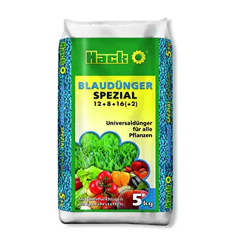 Blaukorn Hack Blaudünger Spezial NPK 12+8+16 (+2) 5 kg 400 m²