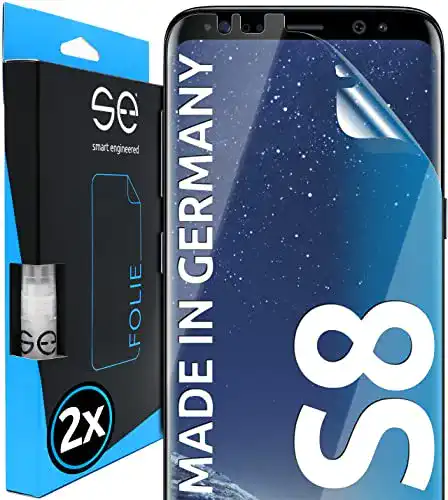Samsung-Galaxy-S8-Schutzfolie smart engineered se® 2 x 3D
