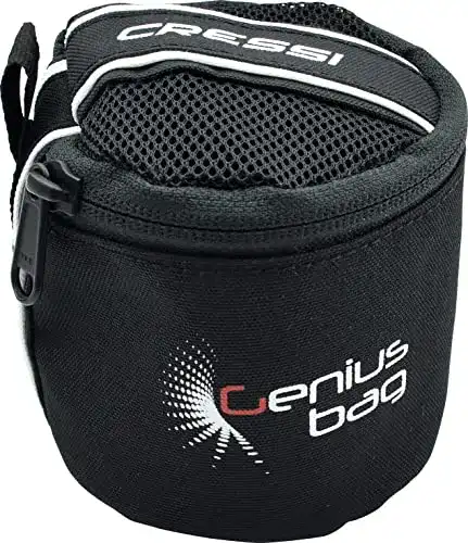 Tauchtasche Cressi Tauch-Computer Tasche, schwarz, 0,5 liter