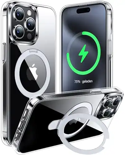 iPhone-14-Pro-Hülle MagSafe CASEKOO All-in-1 Magic Stand