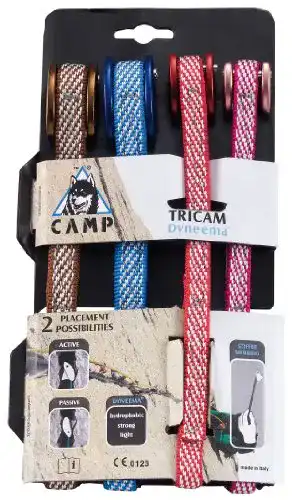 Klemmkeile CAMP Tricam Dyneema Set 4 Stück 2021
