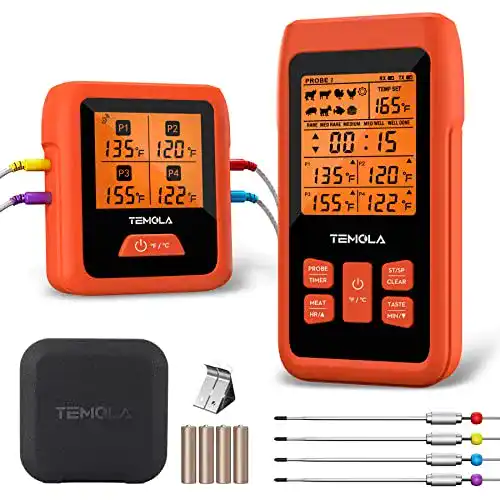 Grillthermometer (Funk) TEMOLA Grillthermometer kabellos