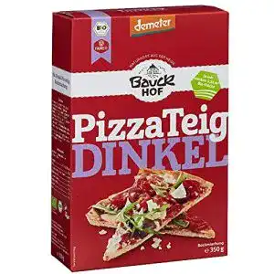 Pizzateig-Backmischung Bauckhof Pizzateig Dinkel, (6 x 350 g)