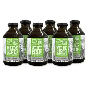 Knochenbrühe J.Kinski 6 x 525ml Weide Rinderbrühe, 100% BIO