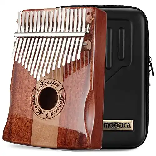 Kalimba Moozica 17 Schlüssel Marimba, High Qualität Professionell