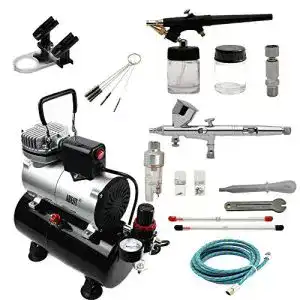 Airbrush-Set ABEST Airbrush Kompressor-Kit