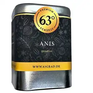 Anissamen 63 Grad, Anis gemahlen in Aromaschutzdose 80g