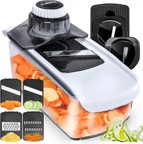 Gemüsehobel fullstar Mandoline Edelstahl Klinge 6 in 1