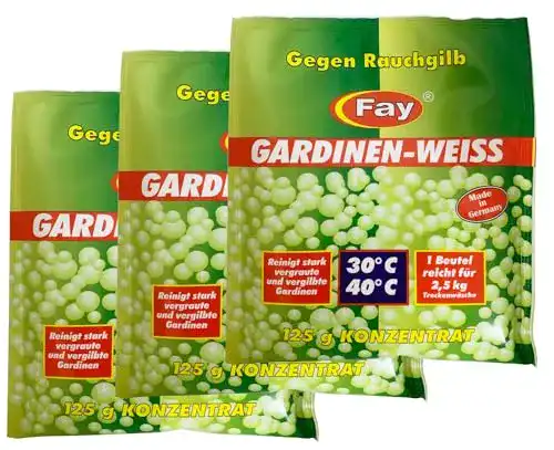 Gardinenwaschmittel Preisjubel 20 x Cekasin Gardinen-Weiss