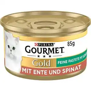 Katzennassfutter PURINA GOURMET Gold Feine Pastete, 12 x 85g