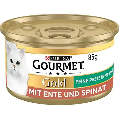 Katzennassfutter PURINA GOURMET Gold Feine Pastete, 12 x 85g