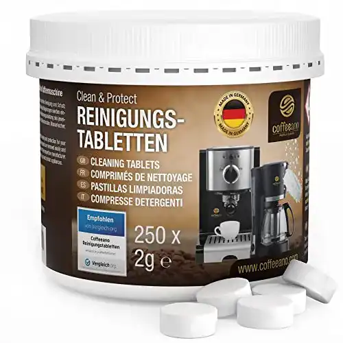 Kaffeefettlöser Coffeeano 250 Reinigungstabletten