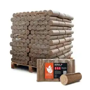 Holzbriketts HEIZFUXX Hartholz Nestro XL 10kg x 96 Gebinde 960kg