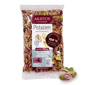 Pistazien ARISTOS rohe Kerne geschält und ungesalzen, 250 g