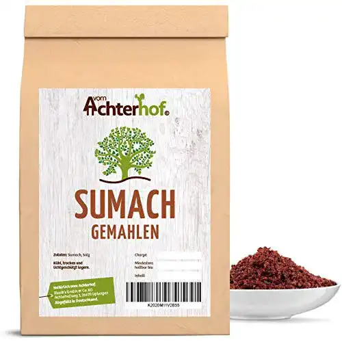 Sumach vom Achterhof Gewürz gemahlen 100g Essigbaumgewürz