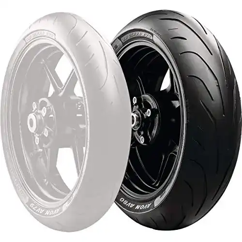 Avon-Motorradreifen Avon 190/50 ZR17 (73W) 3D Ultra EVO AV80 Rear