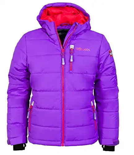 Kinder-Winterjacke Trollkids Kinder wasserdichte Skijacke Hemsedal