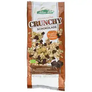 Allos-Müsli Allos Amaranth Crunchy Schokolade 400 g