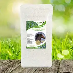 Einstreu Pferde Jopack Neu * Leinstroh – Einstreu 20 kg Ballen
