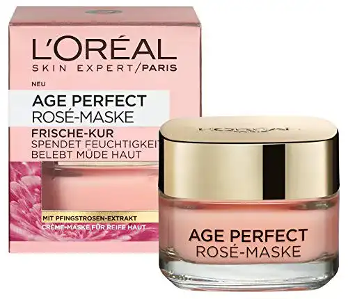 Die beste Feuchtigkeitsmaske L'Oréal Paris Age Perfect Golden Age Rosé- 2026 Test Bestseller Feuchtigkeitsmaske L’Oréal Paris Age Perfect Golden Age Rosé-