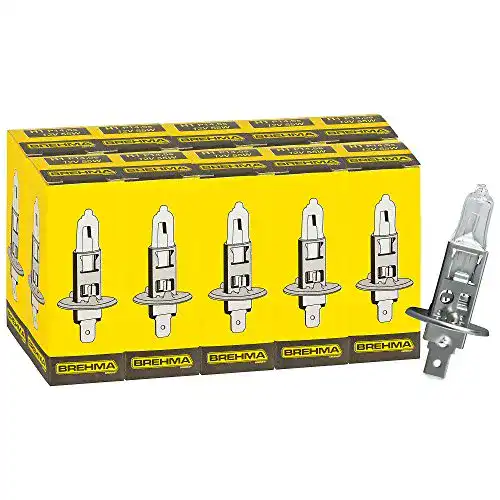 H1-Birne BREHMA10x 12V 55W Halogen Lampen