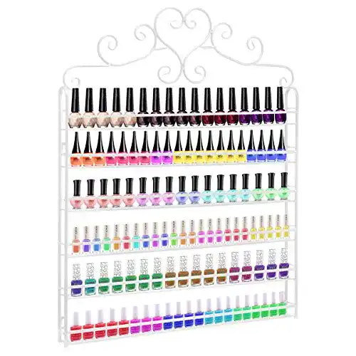 Nagellack-Regal FullBerg 6-reihig Metall Nagellackständer