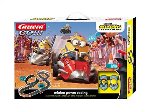 Carrera-Bahn Carrera GO!!! Minion Power Racing Rennstrecken-Set