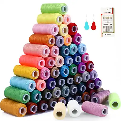 Die beste Maschinenstickgarn SOLEDI Nähgarn Set 60 Farben 2026 Test Bestseller Maschinenstickgarn SOLEDI Nähgarn Set 60 Farben