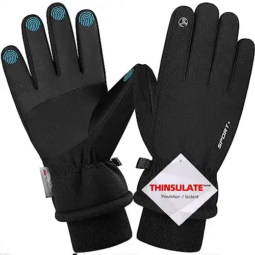 Handschuhe Herren Songwin wasserdichte Winterhandschuhe, Importiert