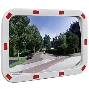 Verkehrsspiegel vidaXL Überwachungsspiegel Konvex Viereckig