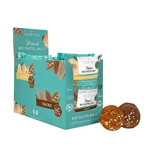Energy Ball Mabyen s Datteln Bio 20 Stk. – Gesunde Snacks ohne Zucker