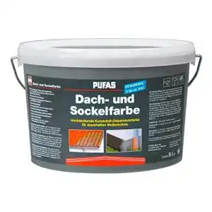 Sockelfarbe Pufas Dach- und 5 L Farbe: Schiefer 950 Dachfarbe