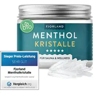 Mentholkristalle (Sauna) FJORLAND ® Mentholkristalle 100g