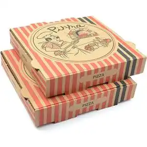 Pizzakartons TOP Marques Collectibles 100 Pizzaboxen braun