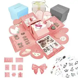 Explosionsbox Happy Box ® Überraschungsbox hochwertig