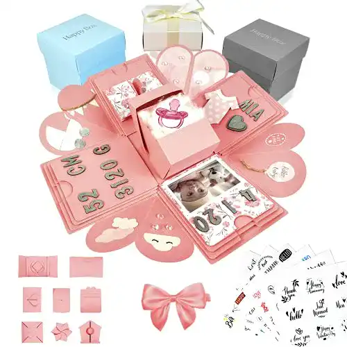 Explosionsbox Happy Box ® Überraschungsbox hochwertig