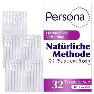 Verhütungsmittel Persona 32 Teststäbchen für Verhütungsmonitor