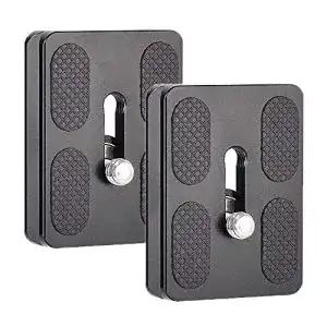 Schnellwechselplatte BDDFOTO PU50 2 Pack mit 1/4 Gewinde