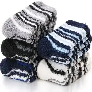 Kuschelsocken Herren EBMORE Kuschelsocken für Herren Damen