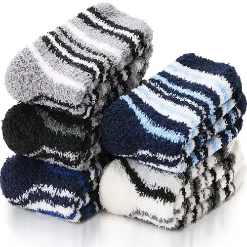 Kuschelsocken Herren EBMORE Kuschelsocken für Herren Damen