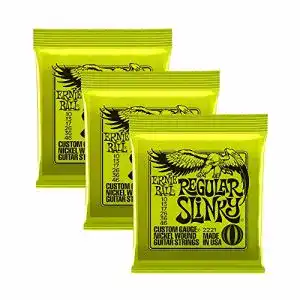 E-Gitarren-Saiten Ernie Ball Super Slinky 3er-Set
