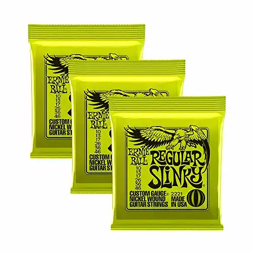 E-Gitarren-Saiten Ernie Ball Super Slinky 3er-Set