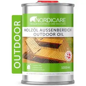 Lärchenöl Nordicare Holzöl (1L) Außenbereich für Lärche, Eiche, Teak