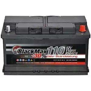 Autobatterie 110Ah BlackMax PKW Batterie