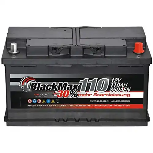 Autobatterie 110Ah BlackMax PKW Batterie