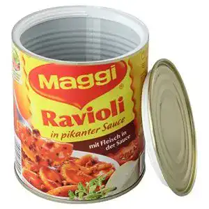 Geldversteck Plastik Fantastik Dose Ravioli